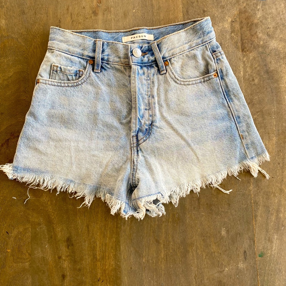 NBW PacSun Blue Jean Shorts size 22